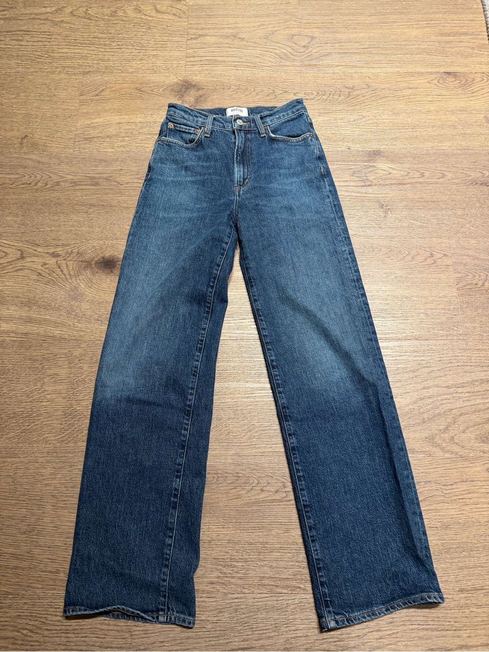AGOLDE
Harper Jeans Mid Rise Relaxed Straight Jeans size 24 - Picture 4 of 7